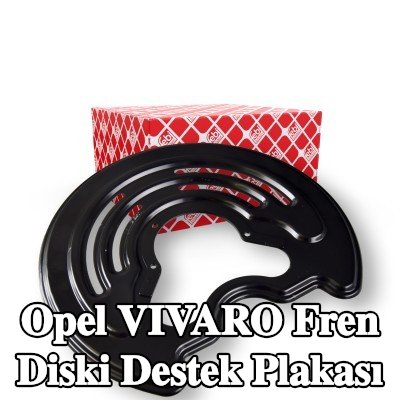 FEBI BILSTEIN Fren diski destek plakası Arka Aks Sağ — Opel Vivaro