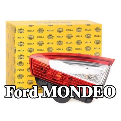 HELLA المصباح الخلفي الأيمن, بدون حامل لمبة, مع لمبات — 2012 Ford Mondeo