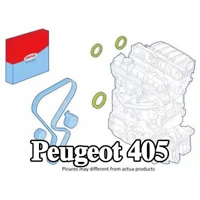 CORTECO مجموعة سدادات العمود, جانب بكرة المحرك — Peugeot 405
