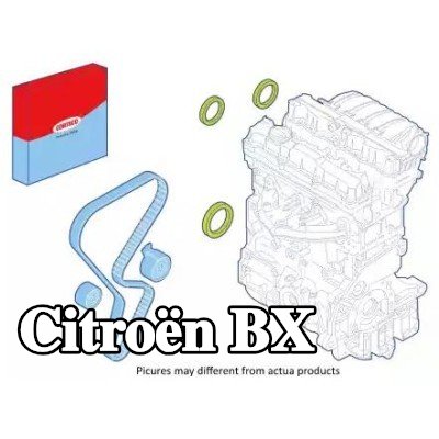 CORTECO مجموعة سدادات العمود, جانب بكرة المحرك — 1990 Citroën Bx