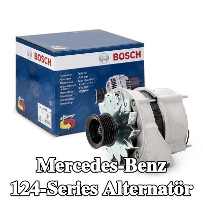 BOSCH Alternatör 55A — Mercedes-Benz 124-Series