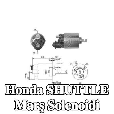 ERA Marş solenoidi — 1997 Honda Shuttle