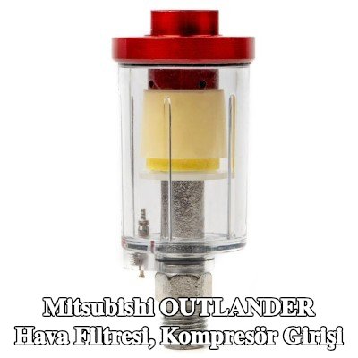 AMiO Hava Filtresi, kompresör girişi — Mitsubishi Outlander