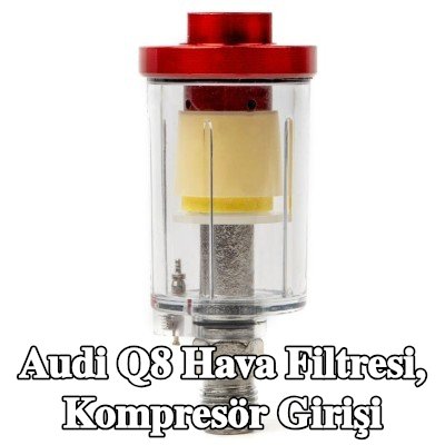AMiO Hava Filtresi, kompresör girişi — Audi Q8