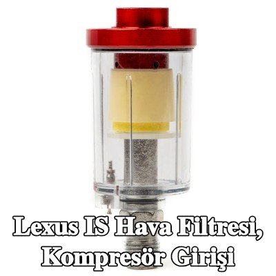 AMiO Hava Filtresi, kompresör girişi — Lexus Is