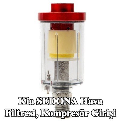 AMiO Hava Filtresi, kompresör girişi — Kia Sedona