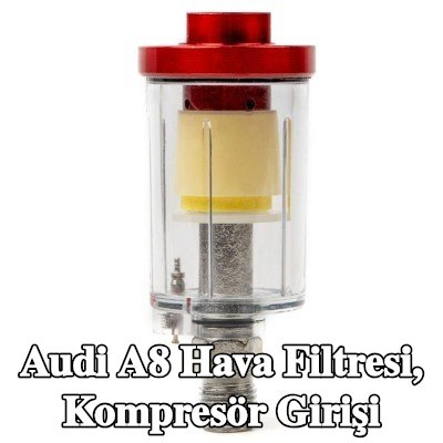 AMiO Hava Filtresi, kompresör girişi — Audi A8