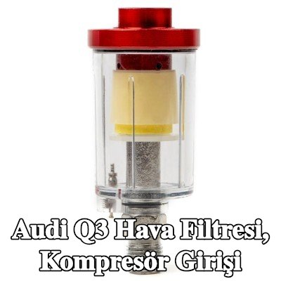 AMiO Hava Filtresi, kompresör girişi — Audi Q3