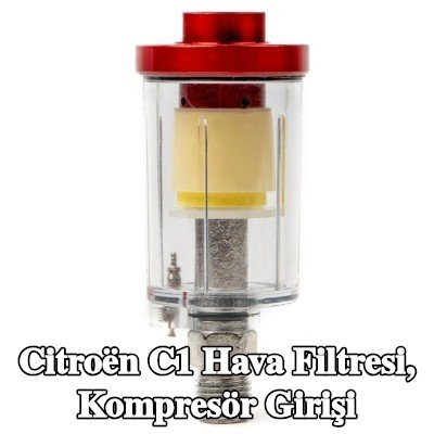 AMiO Hava Filtresi, kompresör girişi — Citroën C1
