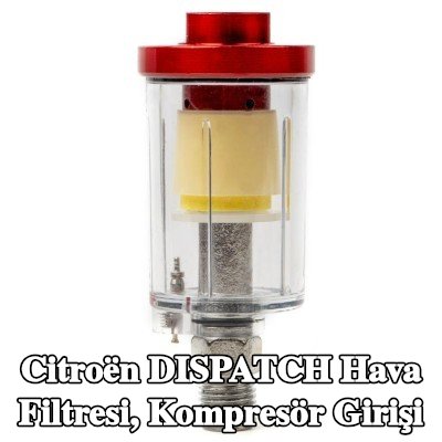 AMiO Hava Filtresi, kompresör girişi — Citroën Dispatch