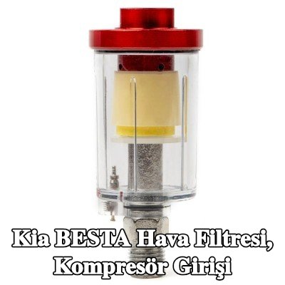 AMiO Hava Filtresi, kompresör girişi — Kia Besta