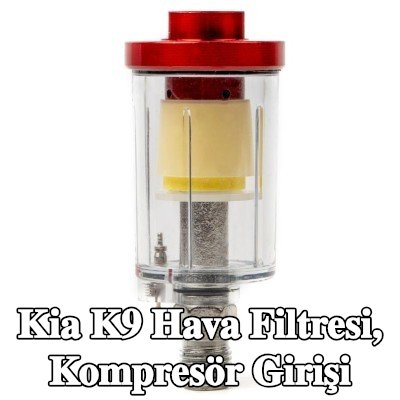 AMiO Hava Filtresi, kompresör girişi — Kia K9
