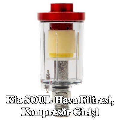AMiO Hava Filtresi, kompresör girişi — Kia Soul