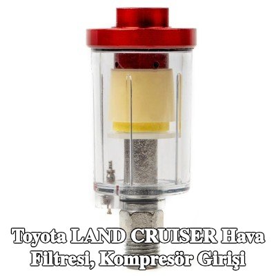 AMiO Hava Filtresi, kompresör girişi — Toyota Land Cruiser