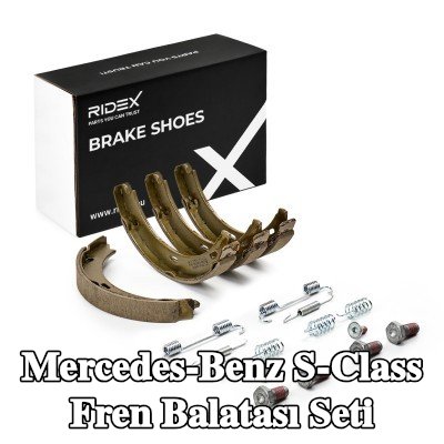 RIDEX Arka aks fren pabucu seti — 1997 Mercedes-Benz S-Class