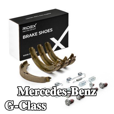 RIDEX مجموعة أحذية الفرامل للمحور الخلفي — 2000 Mercedes-Benz G-Class