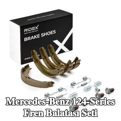 RIDEX Arka aks fren pabucu seti — Mercedes-Benz 124-Series