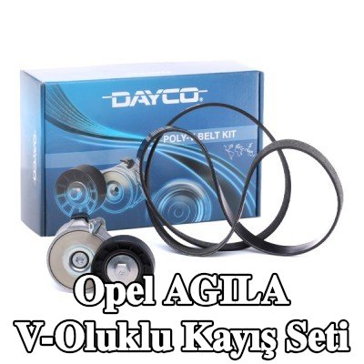 DAYCO V-Oluklu Kayış Seti — 2010 Opel Agila