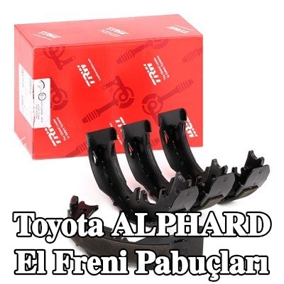 TRW El freni pabuçları — 2003 Toyota Alphard