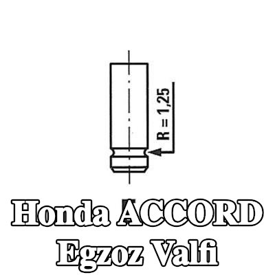 FRECCIA Egzoz valfi Nitrürlenmiş valf gövdesi — 2003 Honda Accord