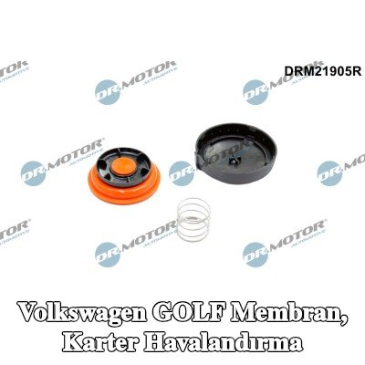 DR.MOTOR AUTOMOTIVE Membran, karter havalandırma — 2011 Volkswagen Golf