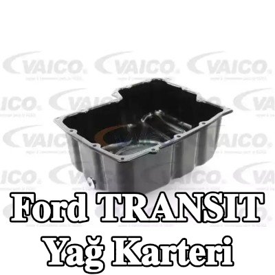 VAICO Yağ tahliye tapalı yağ karteri, contasız/sızdırmazlık elemanı olmadan, Orijinal VAICO Kalitesi — Ford Transit