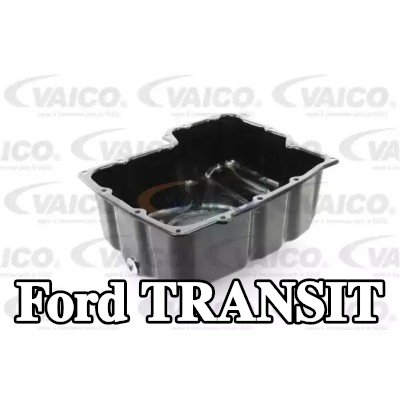 VAICO حوض الزيت مع سدادة تصريف الزيت, بدون حشية/مانع تسرب, جودة VAICO الأصلية — Ford Transit