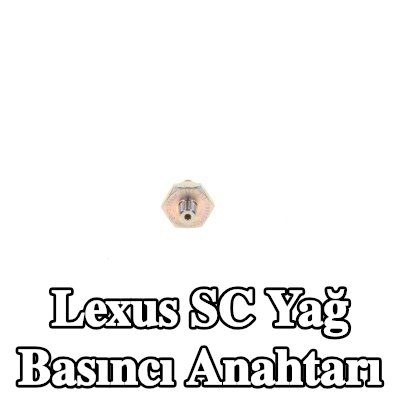 BOSCH Yağ basıncı anahtarı — Lexus Sc