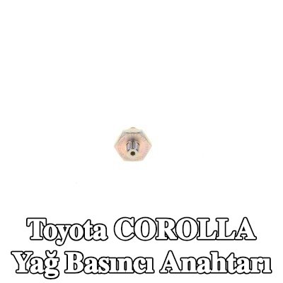 BOSCH Yağ basıncı anahtarı — Toyota Corolla