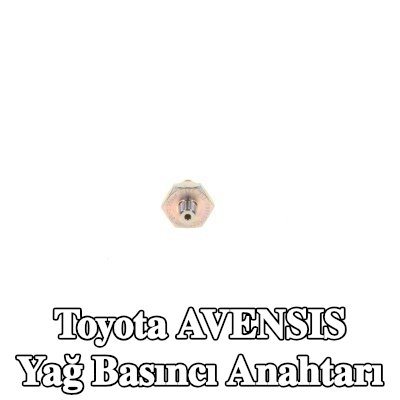 BOSCH Yağ basıncı anahtarı — Toyota Avensis