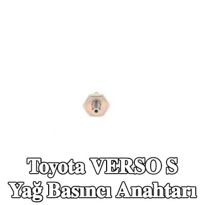 BOSCH Yağ basıncı anahtarı — Toyota Verso S