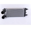 NISSENS Hızlı bağlantı parçası olmayan Intercooler, Sol konektör, açılı, Sağ konektör, açılı — 2012 Peugeot 508 (1)