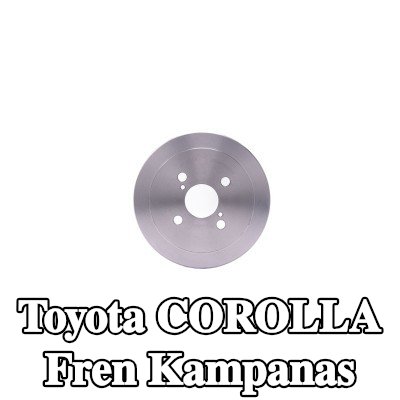 HELLA Arka aks fren kampanası, 233mm, tekerlek yatağı olmadan, tekerlek göbeği olmadan, tekerlek saplamaları olmadan — 2000 Toyota Corolla