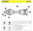 RIDEX Tahrik mili Ön Aks Sol, 581.5mm — Audi Coupe (6)