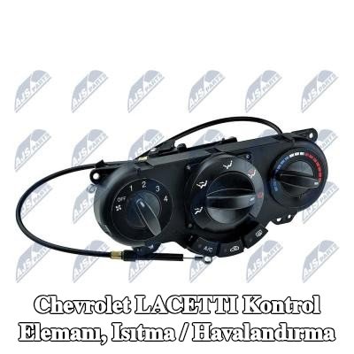 NTY Kontrol elemanı, ısıtma / havalandırma — Chevrolet Lacetti