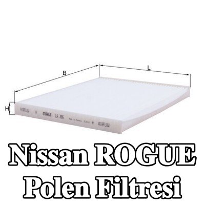 MAHLE Polen filtresi Partikül Filtresi — Nissan Rogue
