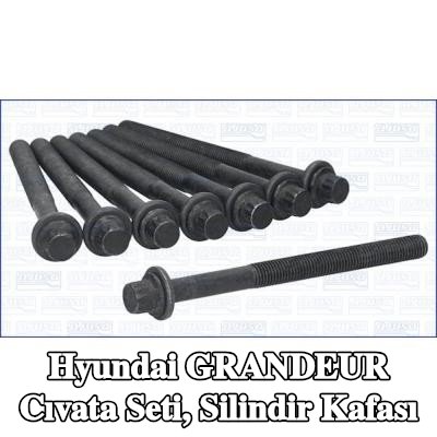 AJUSA Cıvata Kiti, silindir kafası M11, 134mm — 2005 Hyundai Grandeur