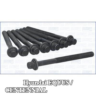 AJUSA مجموعة البراغي, رأس الأسطوانة M11, 134mm — Hyundai Equus / Centennial