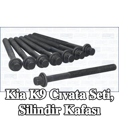 AJUSA Cıvata Kiti, silindir kafası M11, 134mm — Kia K9
