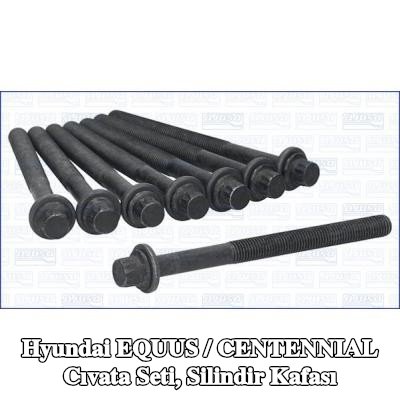 AJUSA Cıvata Kiti, silindir kafası M11, 134mm — Hyundai Equus / Centennial