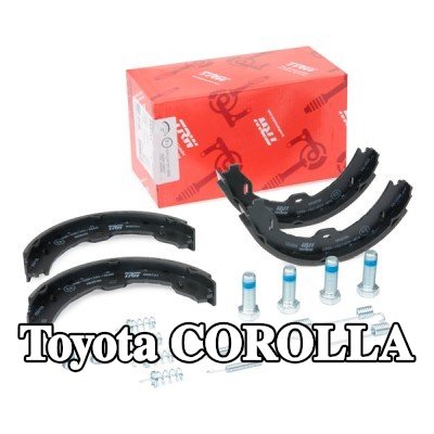 TRW أحذية فرامل اليد — 1990 Toyota Corolla