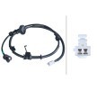 HELLA ABS sensörü Arka Aks Sol, kabloda sabitleme klipsleri ile — Hyundai Veloster (1)