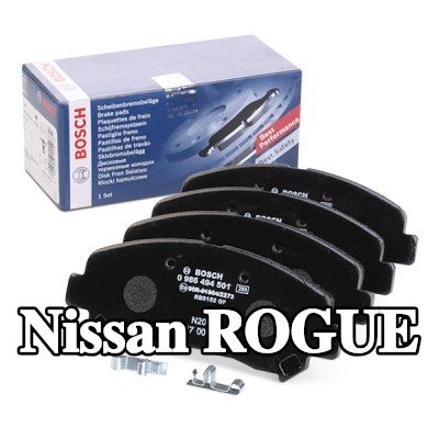 BOSCH مجموعة وسادات الفرامل 17, 9mm — 2012 Nissan Rogue