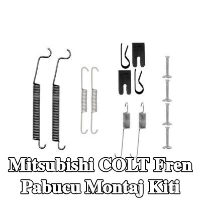BOSCH Yaylı fren pabucu montaj kiti — Mitsubishi Colt