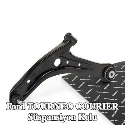 RIDEX Ön Aks Sol Süspansiyon Kolu, Çelik, bilyeli mafsal ile, lastik yatağı ile — Ford Tourneo Courier