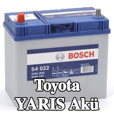 BOSCH Akü S4, 022 — 1999 Toyota Yaris