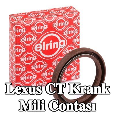 ELRING FPM (florlu kauçuk) krank mili contası — Lexus Ct
