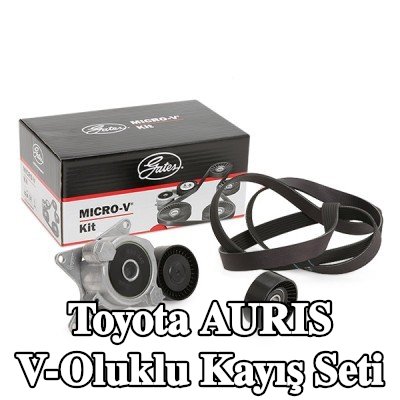 GATES V-Ribbed Kayış Seti Micro-V Kiti, Micro-V® Stretch Fit™ — 2012 Toyota Auris
