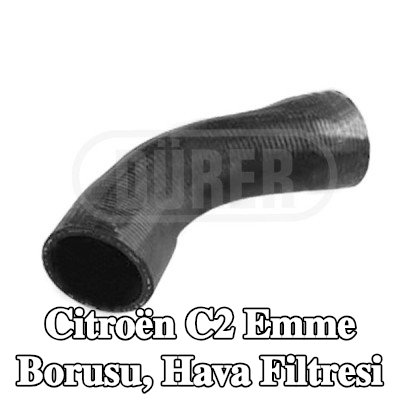 DURER Emme borusu, hava filtresi — Citroën C2