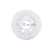 BOSCH القطر الخارجي لقرص المكابح: 232mm, صلب, مطلي, مع مسامير/براغي — Audi A1 (5)